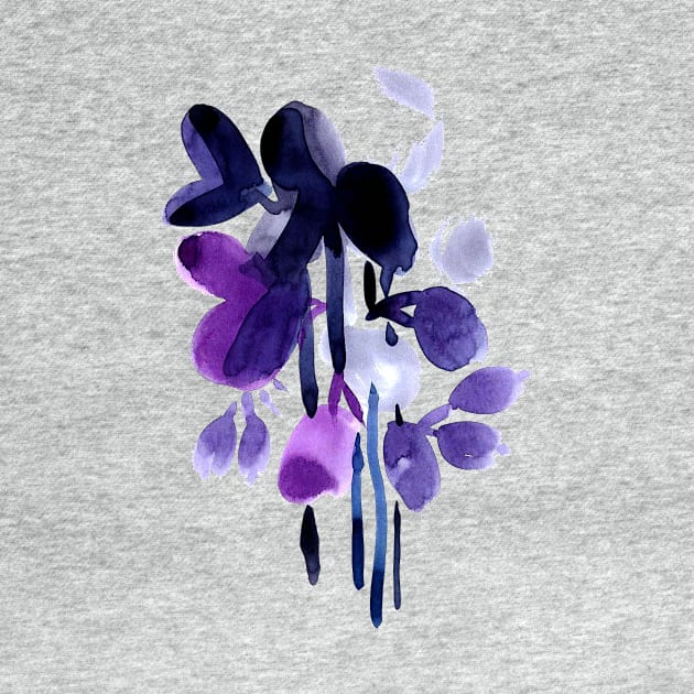 Purple flower by Sotsenko